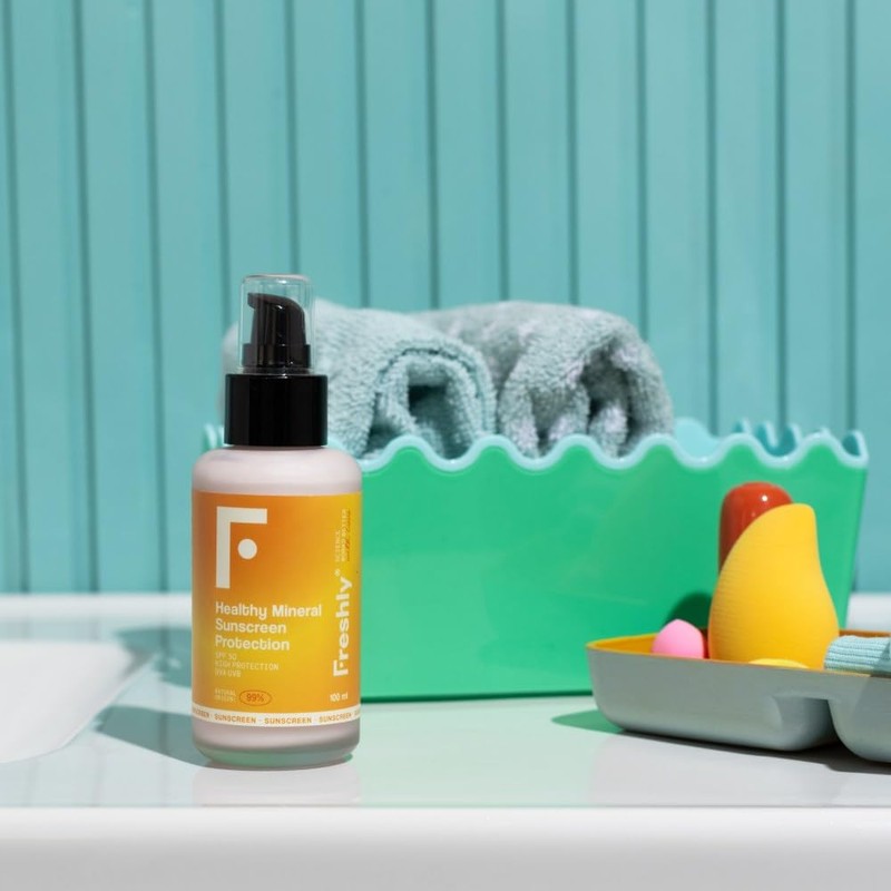Freshly Cosmetics Sun Protection SPF 50 with Physical Healthy Mineral