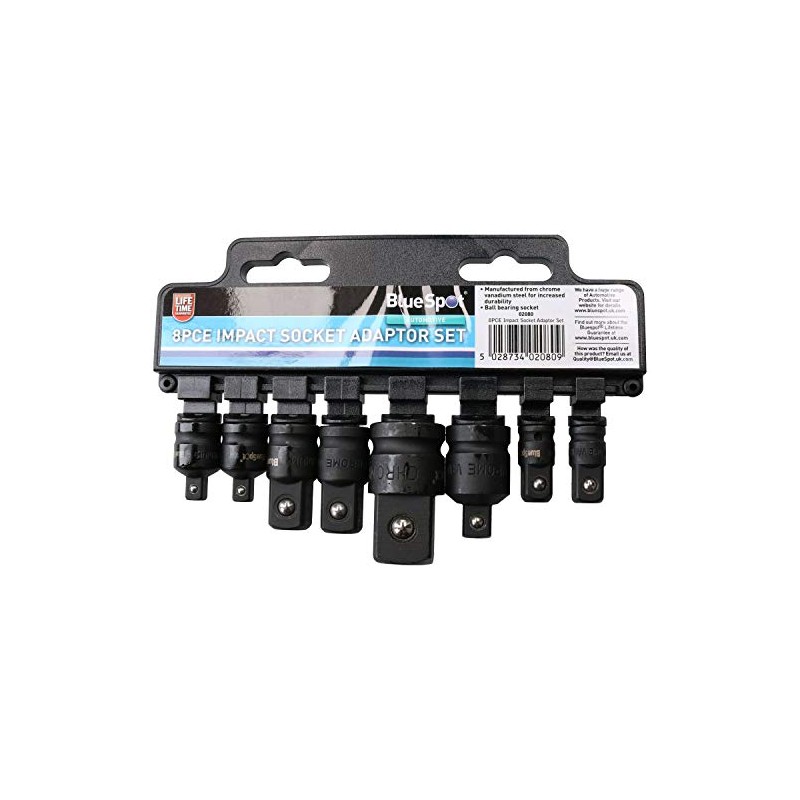 Impact Impacted Socket Adapter Adaptor Step Up Reducers 1/4" –