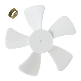 PartsBroz WR60X114 Evaporator Fan Blade - Compatible with General Electric Hotpoint Refrigerator - Replaces AP2071753 PS304684 WR02X3198 - Reduces Noise and Ensures Efficient Cooling