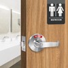 Commercial Bathroom Door Handle, Privacy Indicator Door Lock, Occupied Bathroom
