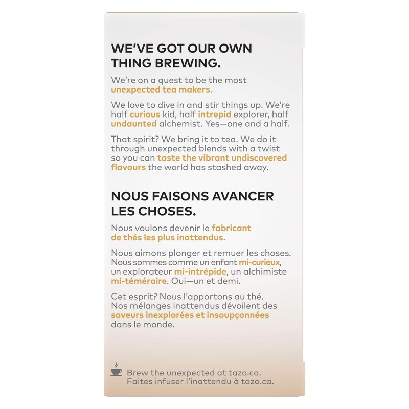 Tazo Organic Chai Black Tea Bags, 20 Count (Pack of