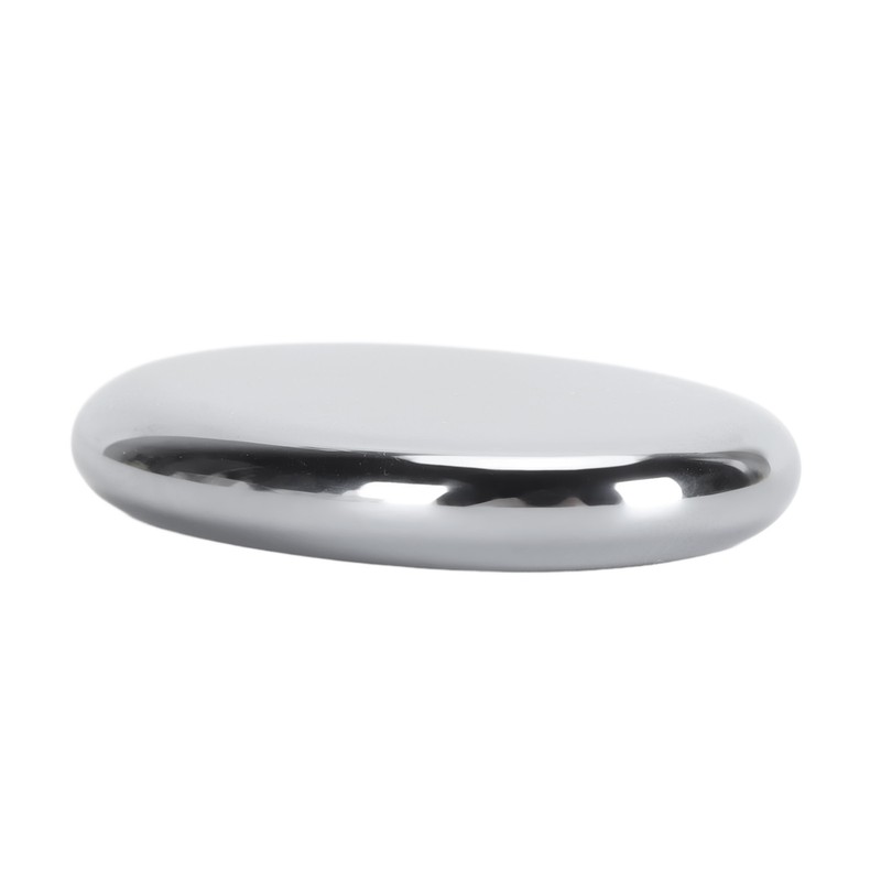 62x44x10mm Oval Shape Terahertz Stone Plate Fascia Scraper Massage Scraping