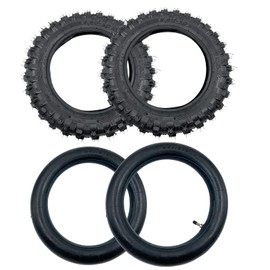 Menmseun 2.5-10"Off-Road Tire and Inner Tube Set-Most 49cc,50cc,70cc Dirt Bike Tire,Set of 2