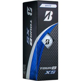 Bridgestone Golf Ball Tour B XS 2024 Model Sleeve Box, 3 Balls, White S4WXJ