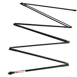 Chameleon Antenna CHA-MIL-2 Portable Broadband Collapsible HF (25-54MHz) Monopole Antenna, 108in Tall, 3/8" x 24 Stud Mount