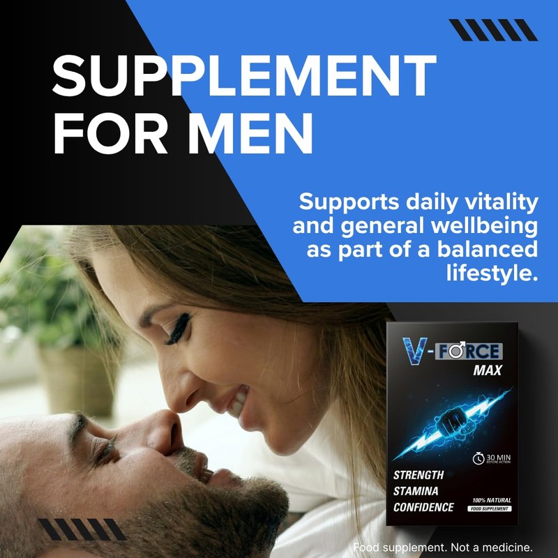 V-Force MAX 40 Tablets – Herbal Formula for Energy &