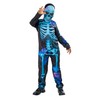 Bristol Novelty 3016125-6000 Boy/Child Skeleton Costume, Multi-Colour, 5-6 Years