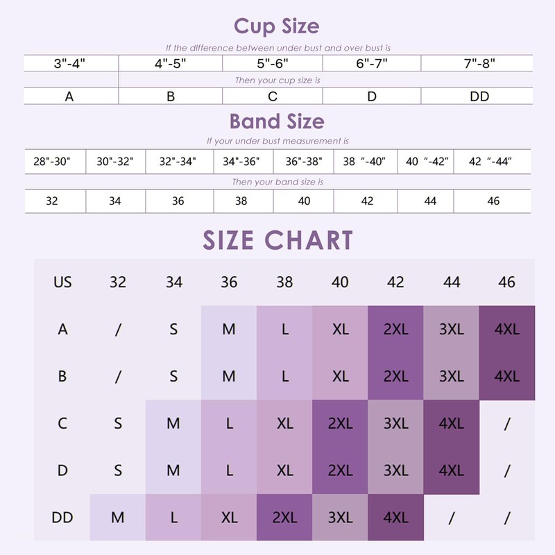 HORISUN Seamless Bras Wireless Full Coverage Padded V Neck No