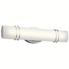 Kichler Ebson 1-Light 5.12-in Chrome Cylinder LED Vanity Light