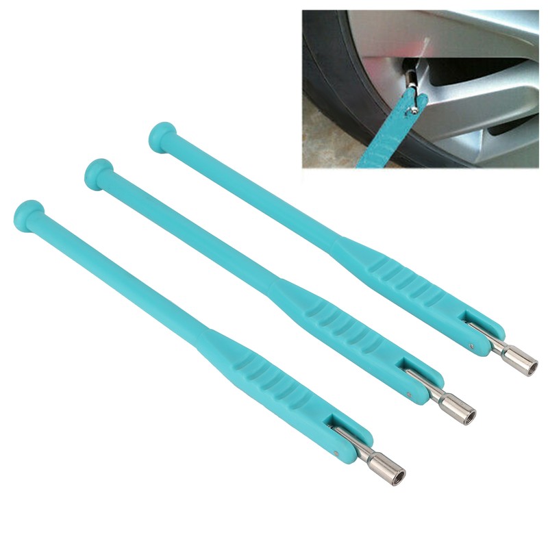 3pcs 7mm/0.3in Tire Valve Stem Puller Tube Disassembled Tyre Repairing