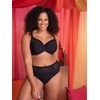 Curvy Kate Womens Wonderfully Full Cup Balconette Bra, Black, 36H