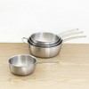 Harumi Kurihara IH Compatible Aluminum Clad Snow Flat Pot 7.1