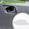 HOPESPANNER Front Right Side Bumper Headlight Washer Nozzle Cover Cap
