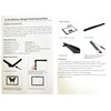 Wireless Rechargeable A4 LED Light Pad w/Built-in Riser Stands, 6
