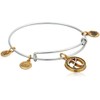 Alex and Ani Women's Initial X II Bangle Two Tone