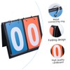 Sosoport Portable Basketball Scoreboard 2- Score Flipper Multifunctional for Sports