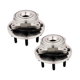 PM Auto Pair of 2 Front Wheel Hub Bearing Assembly for 2009 2010 Dodge Ram 2500 4WD