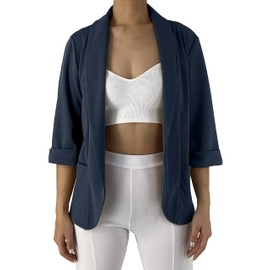 JOPHY & CO. Blazer Women's Jacket with Pockets (Code 5572), darkblue