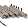 YUFUTOL Mini Indexable Lathe Turning Tool-1/2" Shank Nickel Plated 5