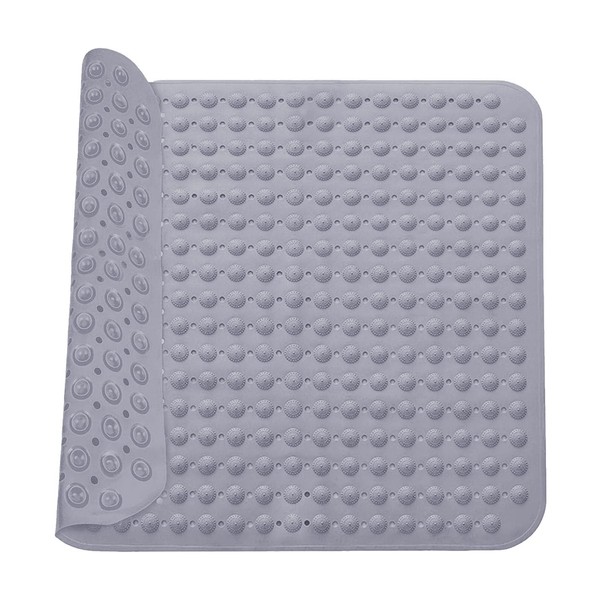Non-Slip Shower Mat, 48 x 48 cm, Square Shower Mat,