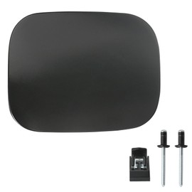 Osompar Fuel Filler Door Lid Cover with Rivet with Spring Clip for Toyota RAV4 2006-2012 Replace 77350-42070 Gas Tank Cover Cap