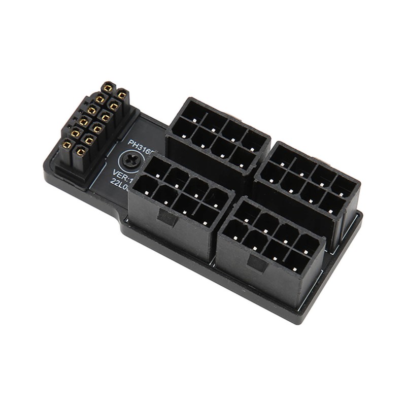 ATX 4 8P Up Angled Adapter 32P To 16P 600W