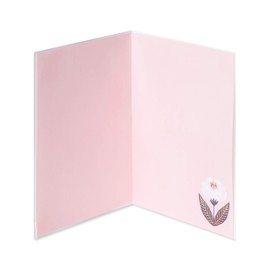 Papyrus Blank Card (Symmetrical Floral)