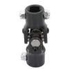 OCPTY Black Universal Steering Shaft U-Joint Coupler 3/4"DD Triangle Single
