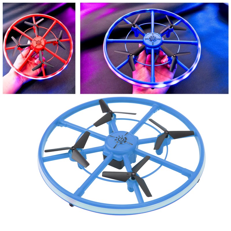 Flying Toys Drone with LED Light Remote Control Hand Drone