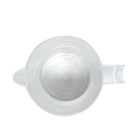 Plastic Measuring Jug Multi-Purpose Jug for Flour, Ground Almonds, Sugar, Milk, Oil, Dishwasher Safe, Easy to Read Measurements, Cook with Accuracy (600ml Transparent Measuring Jug)