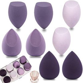OtyDambo 5 Pcs Makeup Sponge Set, Foundation Blending Beauty Sponge, Flawless for Liquid, Cream, and Powder, Multi-colored Makeup Sponges (8 PCS)