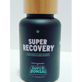 SuperBonsai Super Recovery - Natural Ingredients with DHM and Milk Thistle