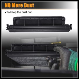 Hihaha Cabin Air Filter Access Door Cover for Hyundai Elantra 2011-2017 for Kia Forte Forte5 Forte Koup 97129-3X000 Durable Material