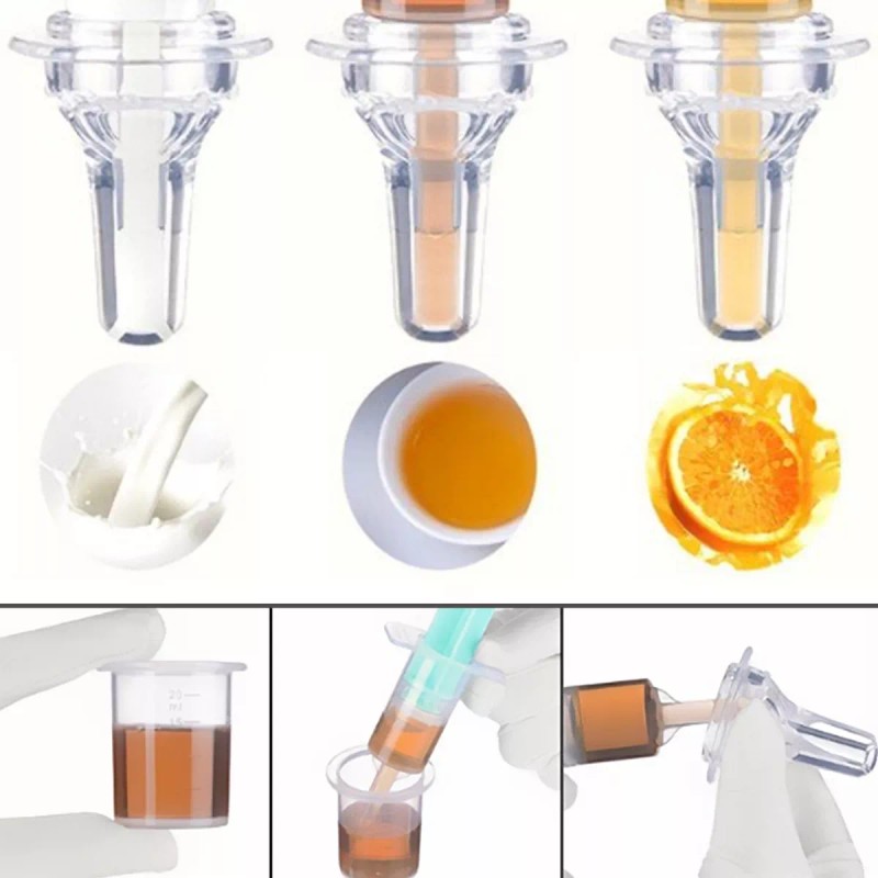 DaraBaby Dispensador Dosificador De Medicina O Líquidos Bebe