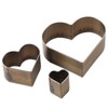 3pcs DIY Leather Craft Cutter Set Knife Mold Die Template