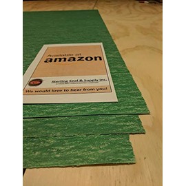 Lamons Gasket Material, General Purpose, NSF-61 Certified, 1/32" Thick, 30" x 30" (3 Sheets) V