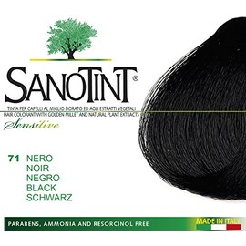 Sanotint Light 71 Black - PPD & Ammonia Free by COSVAL SpA