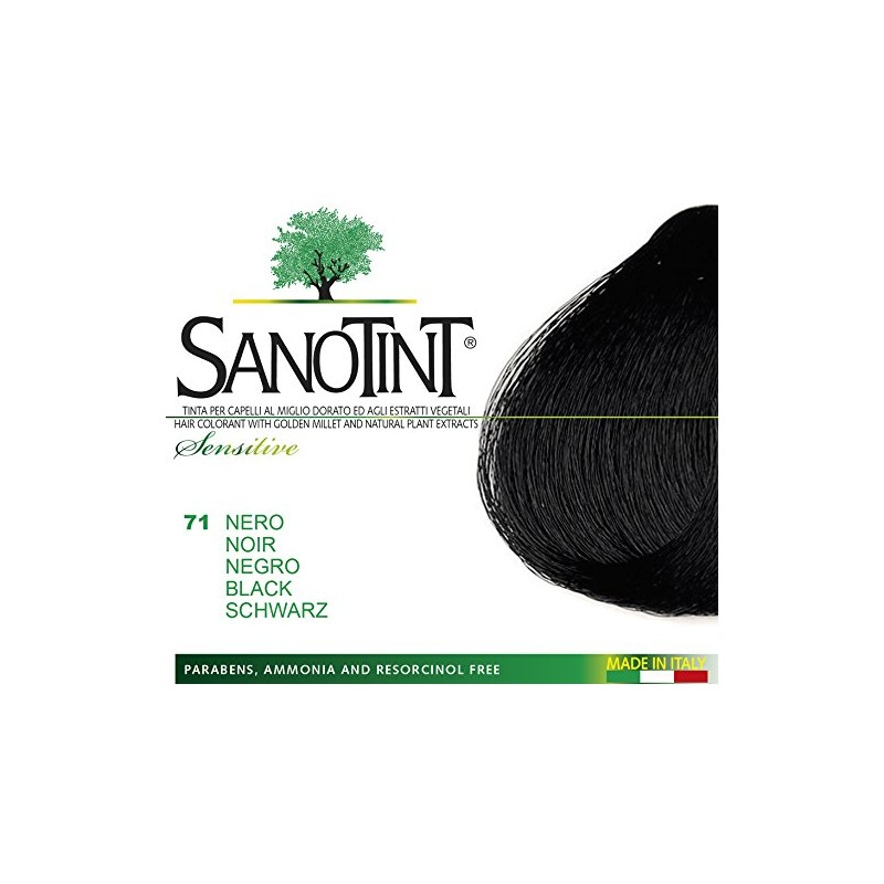 Sanotint Light 71 Black - PPD & Ammonia Free by