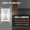 GOODSMANN LED Night Light Wall Light Emergency Lights Switch Cordless