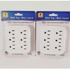 intertek 6 Outlet Wall Outlet Adapter Multi Plug Power Splitters