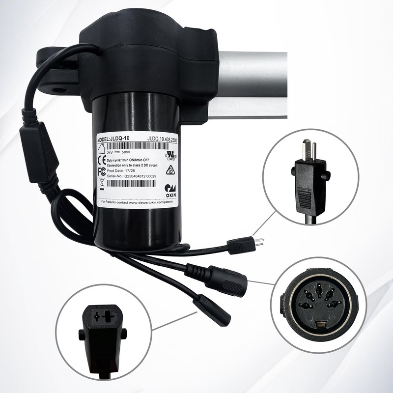 Dlfeue JLDQ-10 Motor Model JLDQ.10.435.250D for Electric Sofa Lift Chair