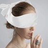 GLADFRESIT Silk Satin Blindfold Sleep Mask，Luxury Eye Covers for Better