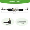 10L0L Golf Cart Steering Assembly for EZGO RXV Electric Gas