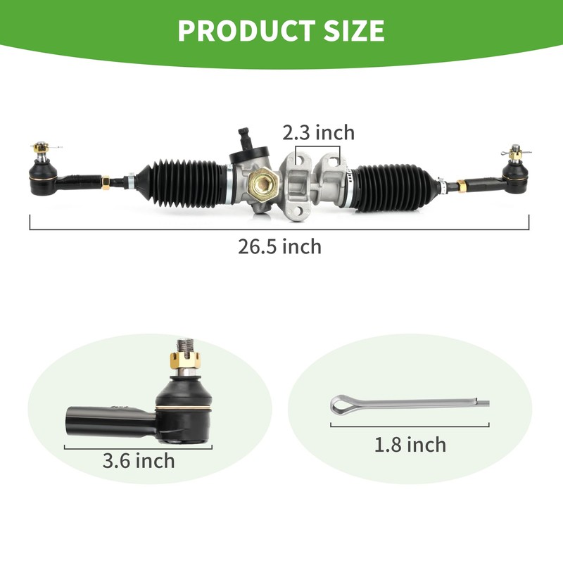 10L0L Golf Cart Steering Assembly for EZGO RXV Electric Gas