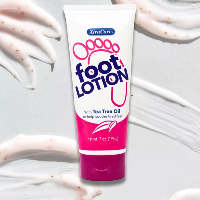 XTRACARE Foot Lotion with Tea Tree Oil - 7oz/198g