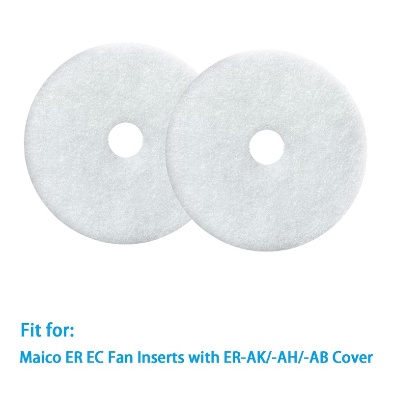 Pack of 25 ZF EC Fan Filters for Maico ER