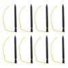 12PCS Tent Stakes Aluminum Alloy Three Edges Lightweight Tent Nail