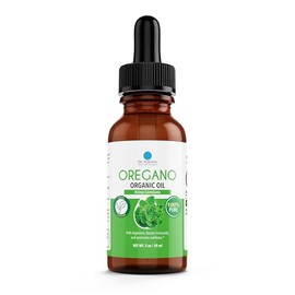 Dr. Robaina 100% Pure Organic Oregano Oil – Immune Support, Digestion Aid & Natural Antioxidants for Wellness – Cold-Pressed, Vegan, Made in USA