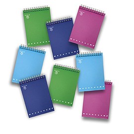 PIGNA 02196615 M Spiral Lock Side Short with Blanket 80 Sheets, 8 x 12 cm