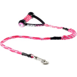 EzyDog Cujo Shock Absorbing Bungee Dog Leash - Best Dog Rope Training Lead - Reflective Trim for Nighttime Safety - Padded Pull Handle for Superior Comfort and Control (40", Pink Camo)